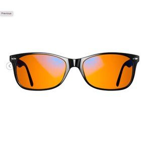 NIB Black Swanwick Classic Night Swannies Blue Light Blocking Glasses Computer